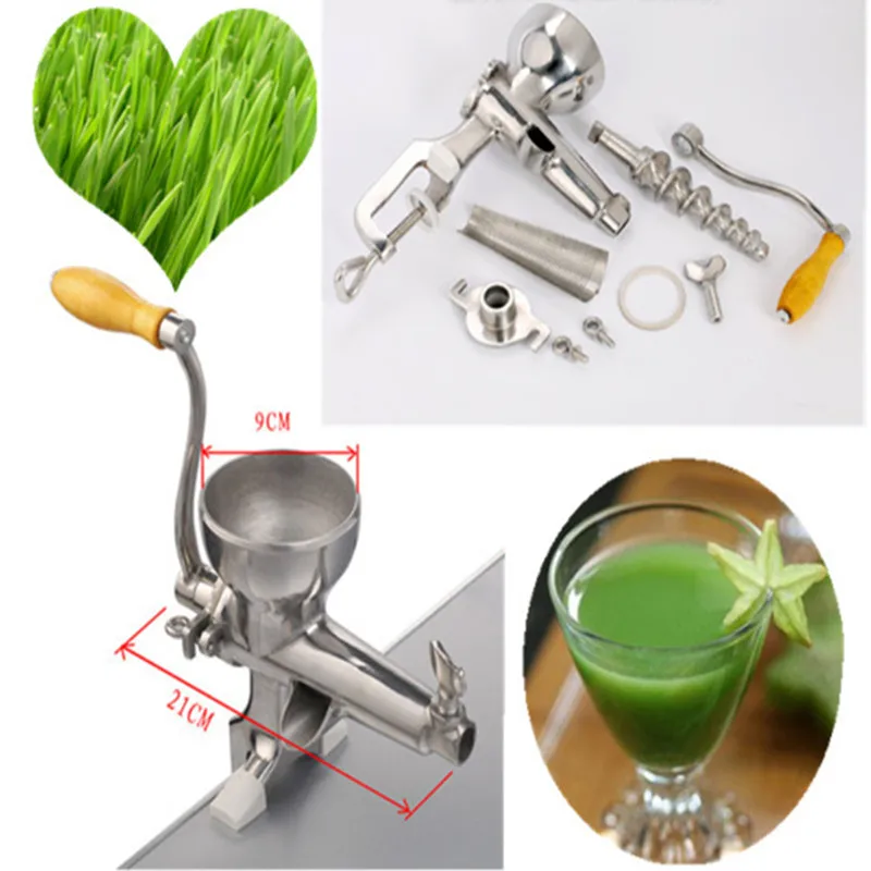 Manual sugarcane juicer