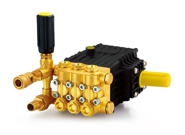 

Тройной поршневой насос для мойки высокого давления 3WZ-1810, плунжерный насос высокого давления 150-250 бар, 3-20 л/мин, сплошной вал 24 мм для стиральной машины