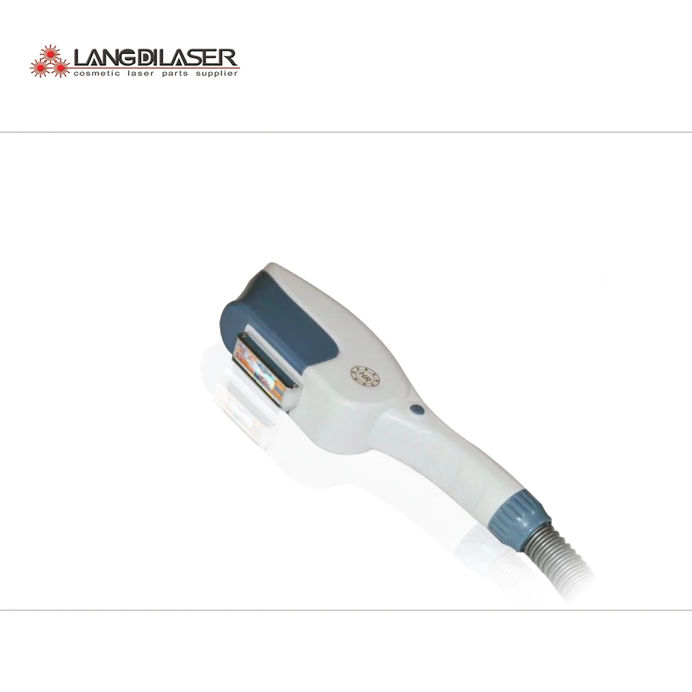 E-light laser handle , with large spot size : 15*50mm , install UK lamp and sapphire filter with 640nm or 690nm for hair removal