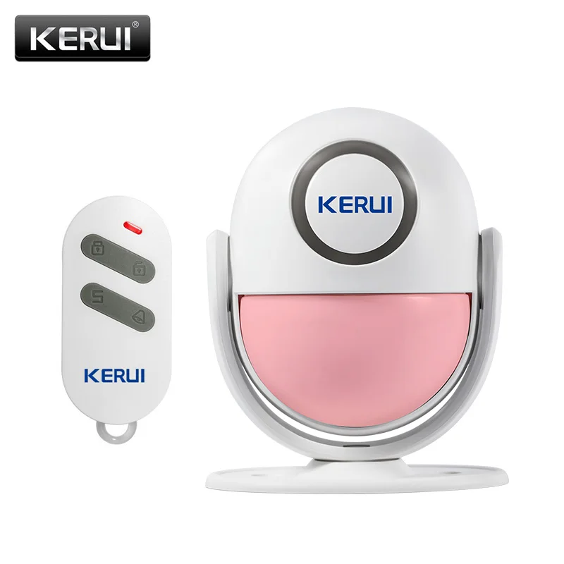 KERUI P6 Welcome Alarm Chime Wireless Security Protection Infrared IR Motion Sensor Door bell Alarm Doorbell+Remote Controller