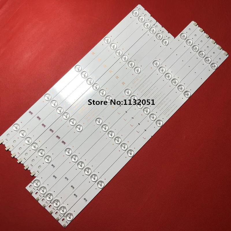 

(New Kit)10 pcs LED backlight strip for LED500200 LB-C500F15-E1-A-2-SE1 LB-C500F15-E1-A-2-SE2 SVJ500A37-REV05-11LED-L/R