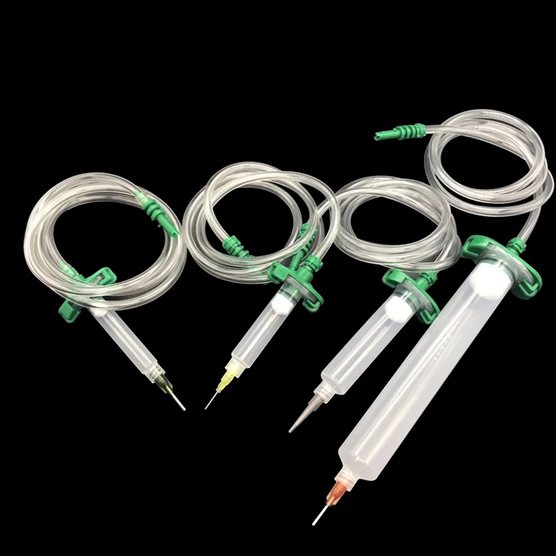 

1Set Liquid Dispenser Solder Paste Welding Fluxes Adhesive Glue Syringe Dispensing Needle Sets for Welding Tools