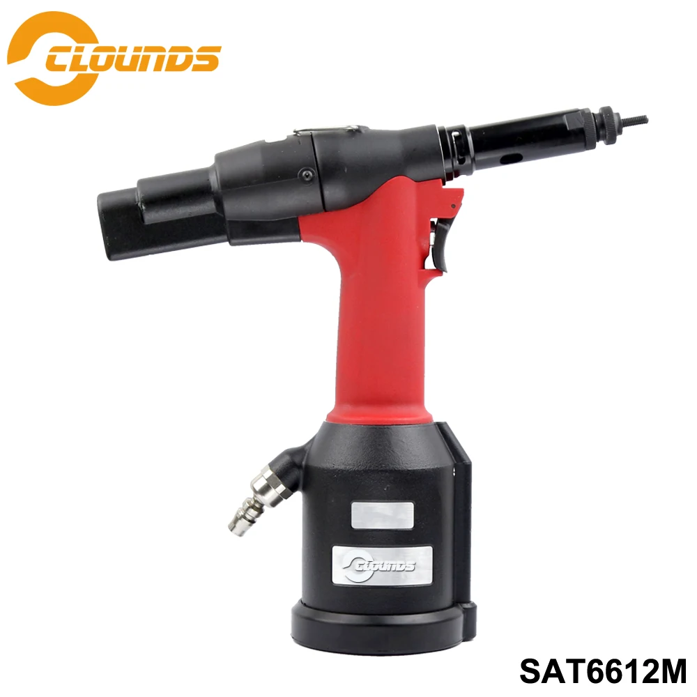 

SAT6612M Pneumatic Air Nut Riveter 19000N Air Riveter Nut Gun