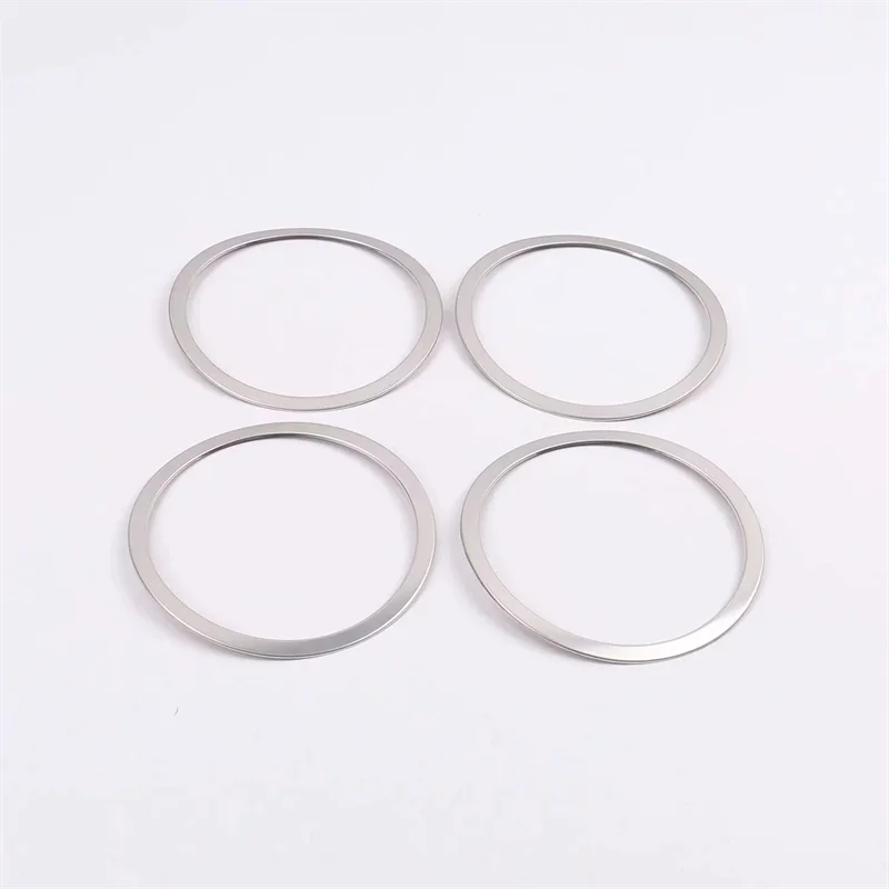 

For Nissan Qashqai J11 2014 2015 2016 2017 2018 Car Decorative Circle Audio Cover Speaker Ring 4pcs per set Auto Accessories