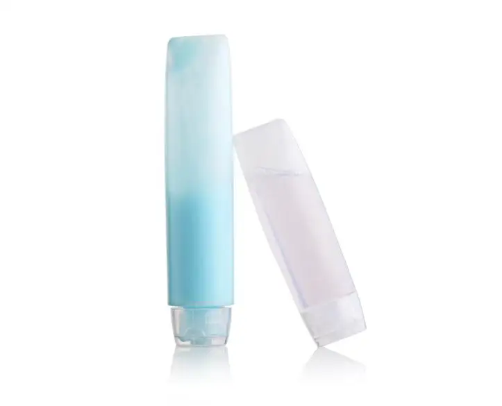 

30 50ML Plastic Refillable Portable Soft Tubes With Filp Cap-Lotion Makeup Cream Containers Facial Cleanser Organizer SN375
