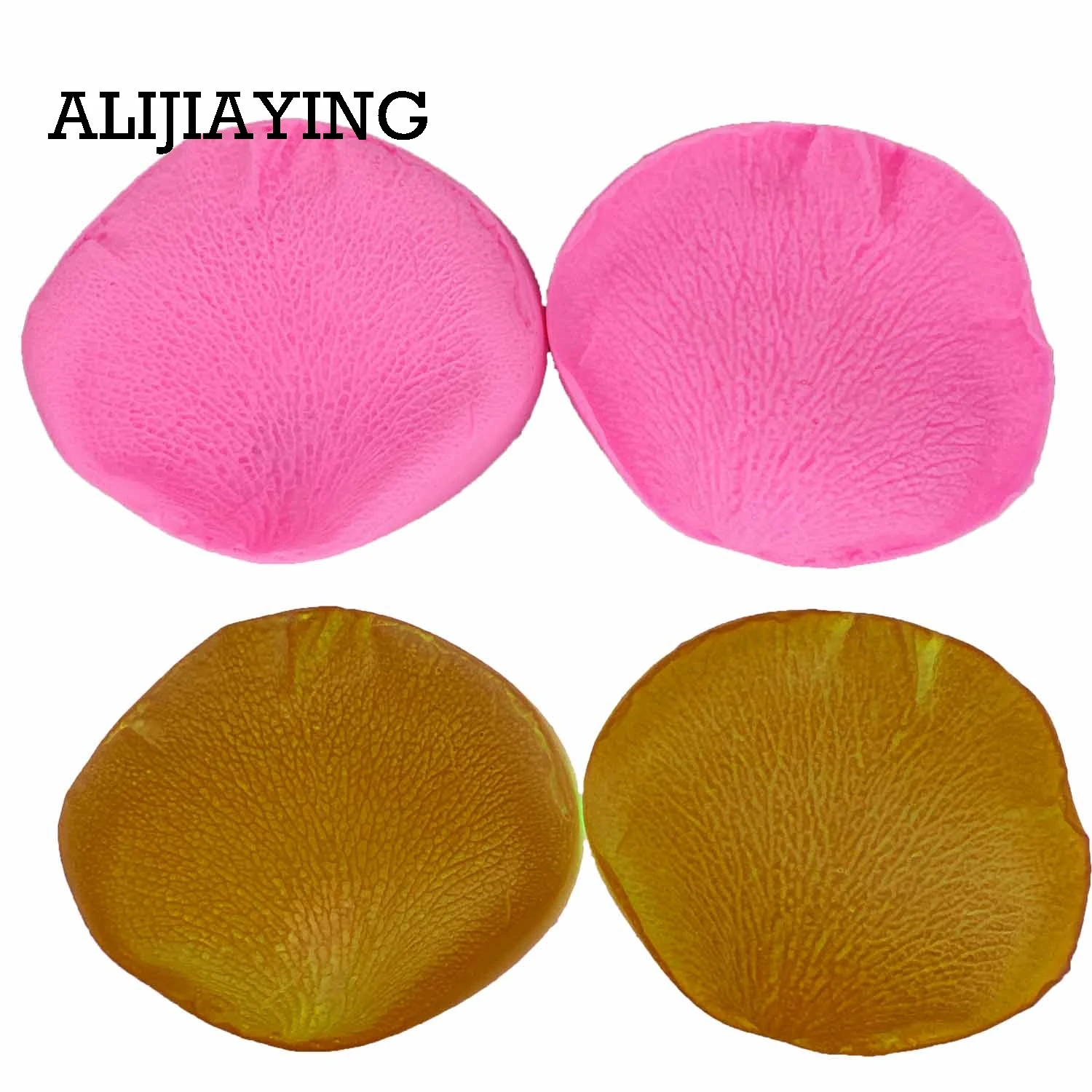 M1284 2 stks/set Grote rozenblaadjes siliconen suiker mold Wedding cake decorating gereedschap Bloem Fondant chocolade dessert gereedschap