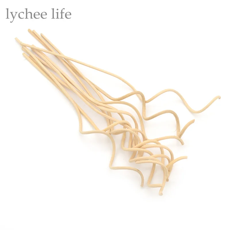 Lychee Life 10Pcs Rotan Reed Aroma Diffuser Minyak Pengganti Tongkat
