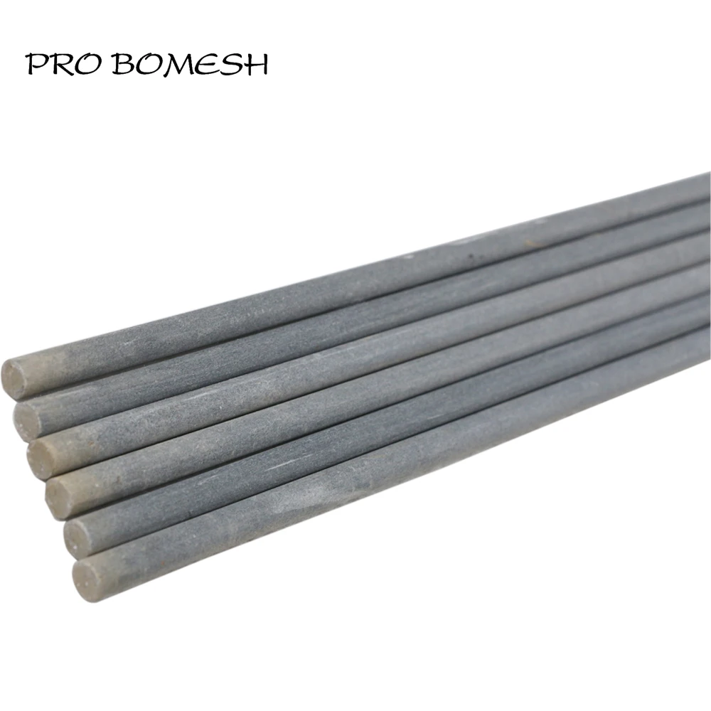 Pro Bomesh 3PCS/Lot 1.27M 88g 1 Section Solid Fiber Glass Boat Rod DIY Rod Blank Building Repair