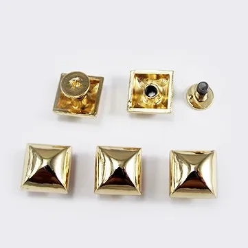 10mm Tone Pyramid Screwback Studs For Leather Craft Findings pyramid-studded