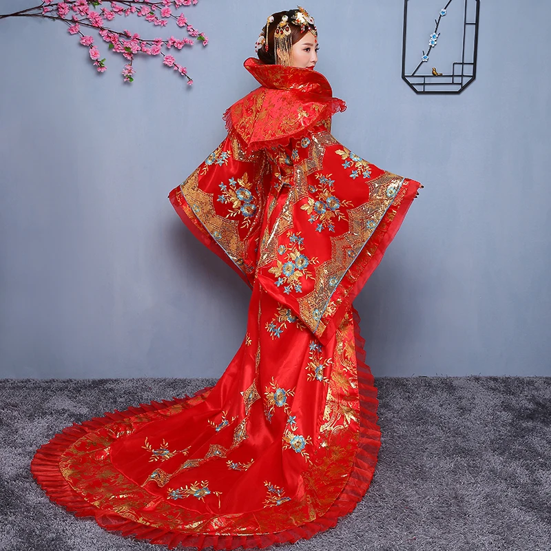 

Gorgeous Traditional Hanfu Oriental Hanfu national Ancient Chinese Queen Cosplay Costume princess Clothes Lady Stage belle Dress