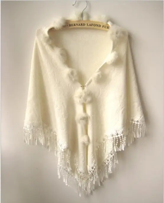 

Many color Wedding Wraps for dresses evening winter Bridal Bolero Winter Wraps Coat Stole Faux Fur Fabric For Brides
