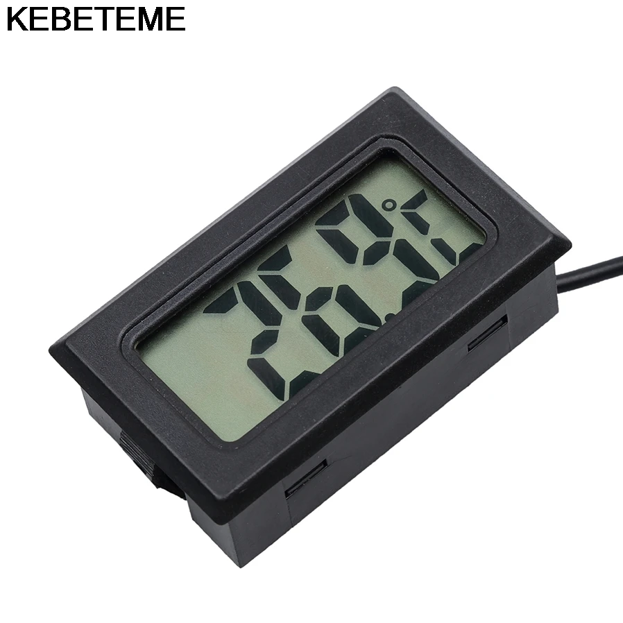 Mini Digital LCD Thermometer Fridge Temperature Sensor Freezer Thermometer for KitChen Bar Use