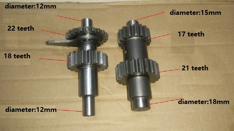 Reverse Gear suit for ZONGSHEN/SHINERAY/SHIPAO WIND COOLING  CG250 ENGINE