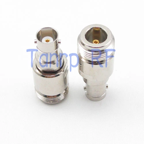 Wholesale 10pcs/lot N female jack to BNC female jack straight  RF coaxial connector adapter cable