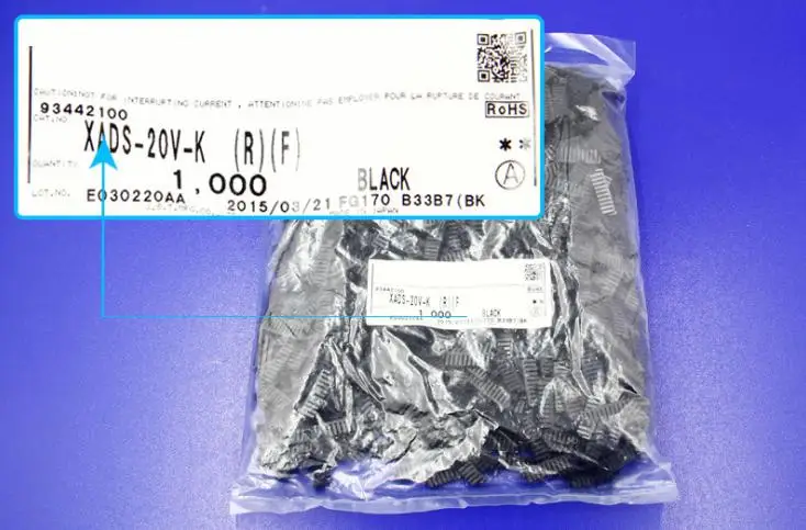 XADS-20V-K Connectors terminals housing 100% new and original parts XADS-20V-K (R)(F)