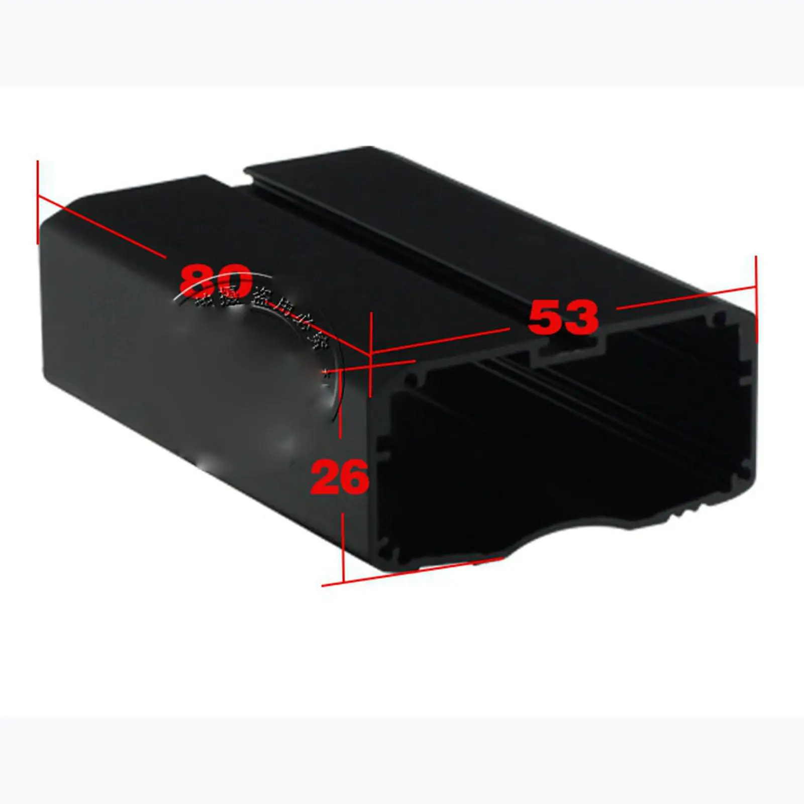 80x53x26mm Aluminum Enclosure PCB Shell Cooling Box Case One Type