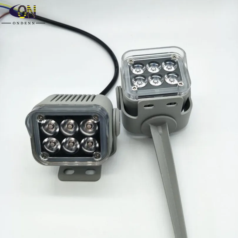 12W Waterproof Led Garden Lamp LED Light 110V 220V DC12V Outdoor Indoor Lighting Led Lawn Landscape Spike Spotlight Wall Light