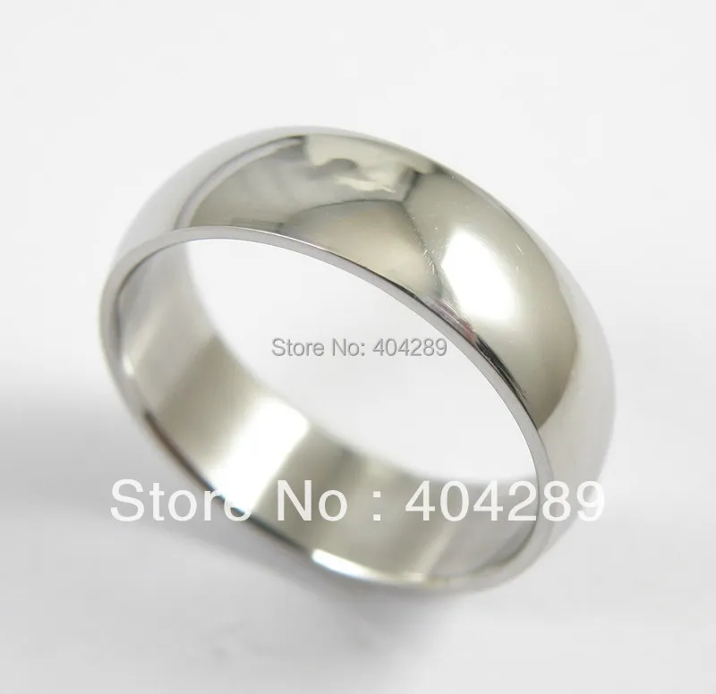 

36pcs Top Quality Silver Polish Stainless Steel Rings,6MM in Width,Free Shipping