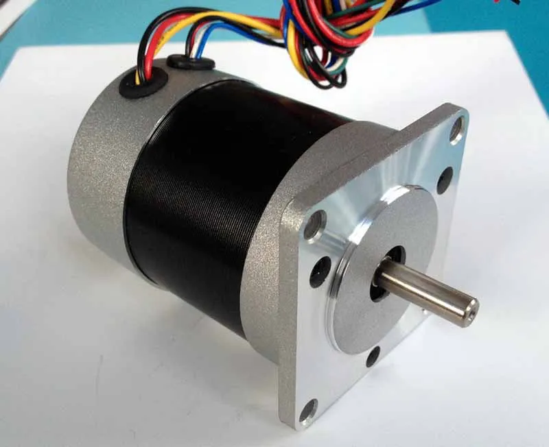 Imagem -02 - Cabeça Quadrada e Fuselagem do Círculo 57 mm 36v 92w 0.22 n. m Bldc Motor 4000rpm Fase dc Brushless Motor Comprimento do Corpo 75 mm 57bls02