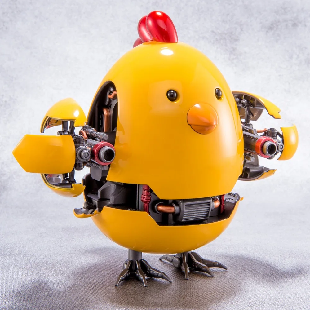 COMIC CLUB IN-STOCK Super Cute Fanmade Alloy Chicken Robot Action Figure