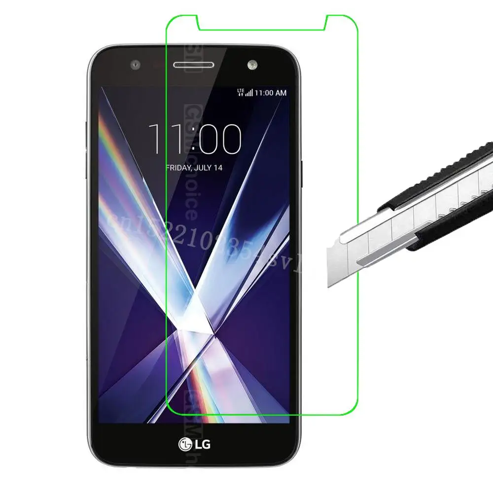 Закаленное стекло Взрывозащищенная защитная пленка для экрана телефона LG xpression plus X5 Android one X charge m322