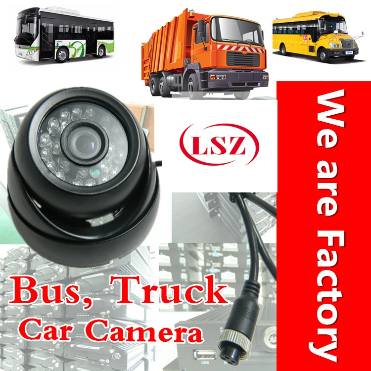 Tour bus camera factory, direct batch of global vehicle monitoring probe, truck built-in audio camera spot