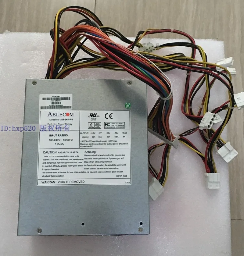 

SP645-RP Server Power Supply 645W Server Power Supply