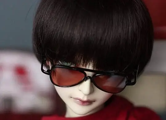 NEW 1/3 uncle BJD SD Doll Accessory Black frame Sunglasses/Glasses