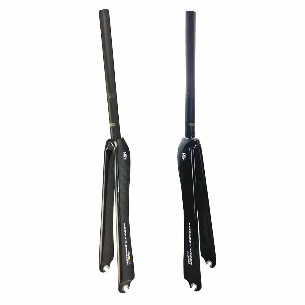 new carbon road bike fork 25.4mm 1 inch fork carbon bicycle parts 700c forks 40mm offset Bicycle Accessories