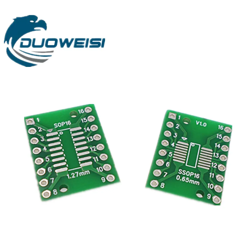 Scheda PCB ad inserimento diretto da SMD SOP/MSOP/SOP/TSSOP/SOT23 a scheda adattatore DIP scheda universale