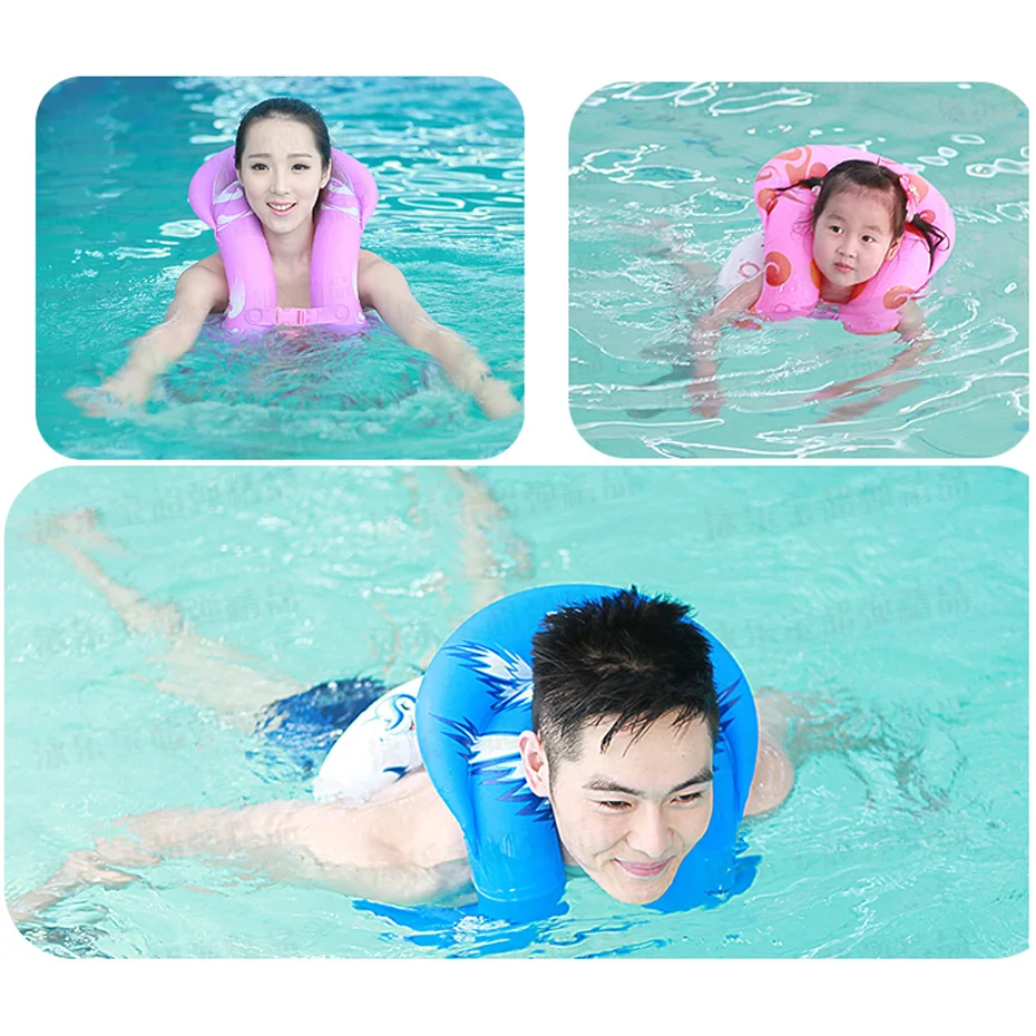 عوامة للأطفال والكبار ، حلقة سباحة للأطفال ، سترة نجاة ، لعبة مائية ، طية صدر السترة القابلة للنفخ ، ذراع السباحة ، ألعاب حمام السباحة