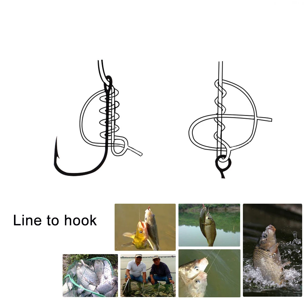 1-3packs 21-30pcs AJI High Carbon Steel Fishing Hook Set Catfish Ringed Single Carp Hook 2-14# Barbed Carp Fishhook With Eye