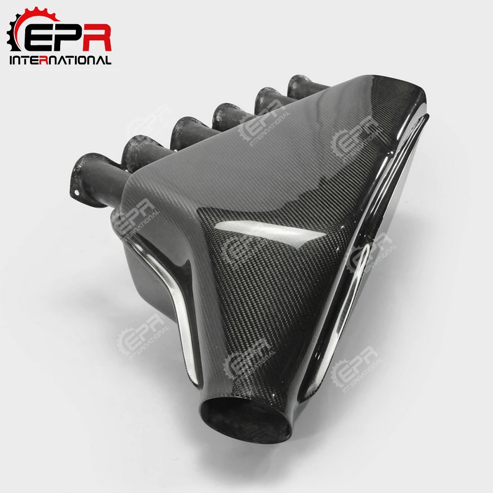 Carbon Fiber Intake Box Glossy Fibre Engine Air Vent Duct For BMW 92-99 E36 M3 3 Series 2 Door Coupe Convertible 4 Door Sedan