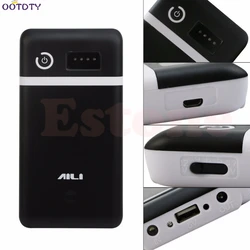 Mobile Power Banks Box 5.5x2.5mm 3.6V 5V 6V 9V 12V 6 x18650 Battery Charger Adapter White/Black/White Black/Black White