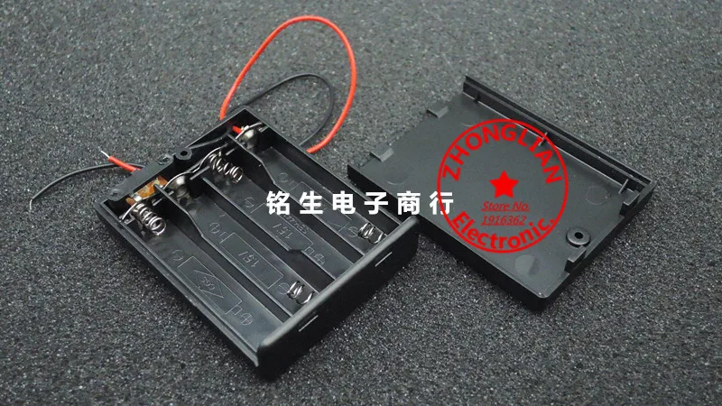 10pcs/lot  The battery cover can be loaded with 7 section four battery band line seven section 4