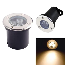 Waterproof Led Light Garden Underground 1W 3W 5W 10W IP67 Outdoor Buried Garden Path Spot Recessed Inground Lighting