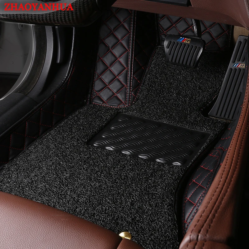 ZHAOYANHUA	Custom fit car floor mats for Infiniti Z62 QX56 QX80 5D  accessories all weather rugs liners carpet (2000-present)