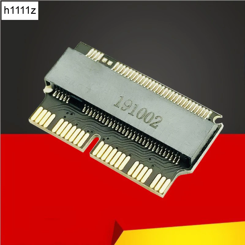 H1111Z Add On Cards M.2 Adapter M2 to SSD for Macbook Air 2013 2014 2015 M.2 M Key NVME PCIe X4 M.2 NGFF to SSD for Apple Laptop