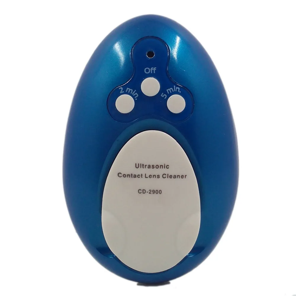 

CD-2900 2 Minutes Clean Daily Care Solution Color Blue Ultrasonic Contact Lens Cleaner Contact Lens Cleaning Device