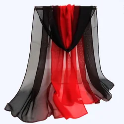 Chiffon Sjaal Sjaal Sjaals Voor Vrouwen Wraps Wrap Hijab Lot Cape Vrouwelijke Sjaals Grote Winter Sciarpa En Stola Sjaals Bufanda mujer