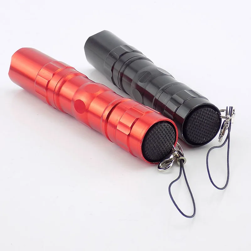 4 color Mini waterproof LED flashlight small keychain Flashlights linterna penlight flash Torch lamps light AA for camping