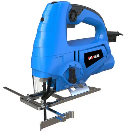 550W Electric Jigsaw Woodworking Electric Jigsaw Metallic Timber Plasterboard Cutting Tool, Gift 10 Saw Blades