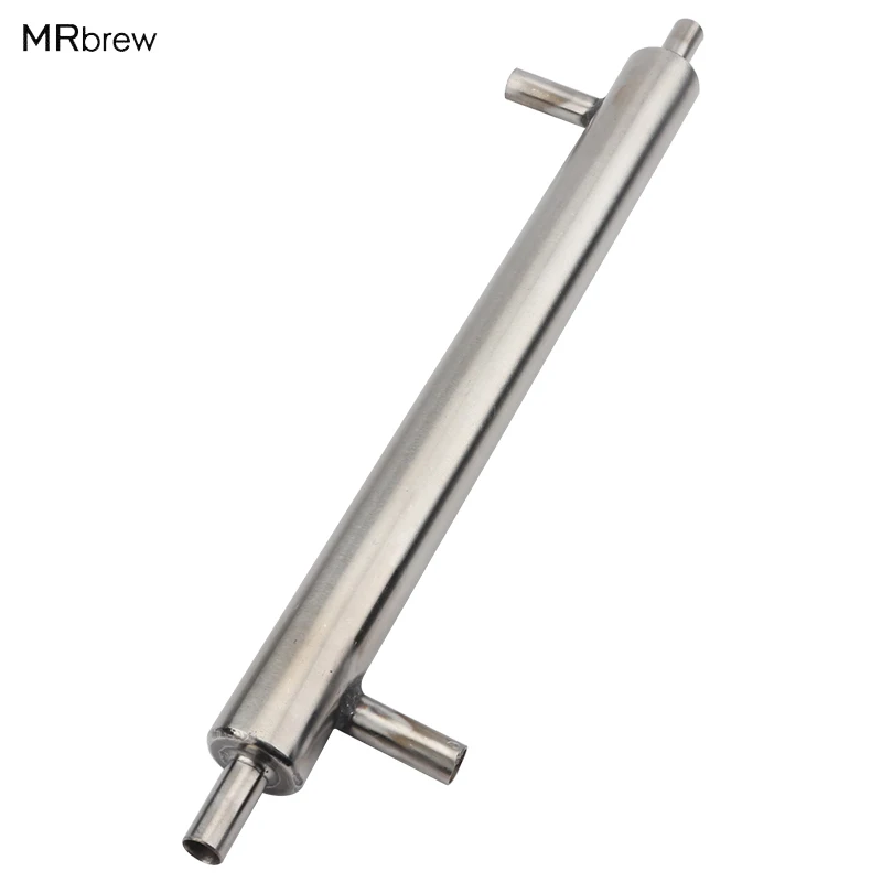 Durable Cooler For Distiller Condenser 304 Stainless External Cooling Pipe Tube For Home Brewery Vodka Whisky Wine Maker Tools