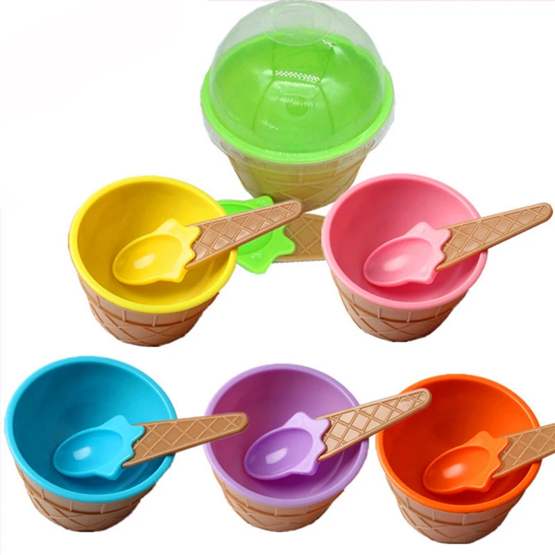 Breloques à gâteau en résine, fournitures de bol de crème glacée, kit irrigation douce, accessoires de bricolage, décoration anti-stress, outils de jouets slime de ticine, Lizun