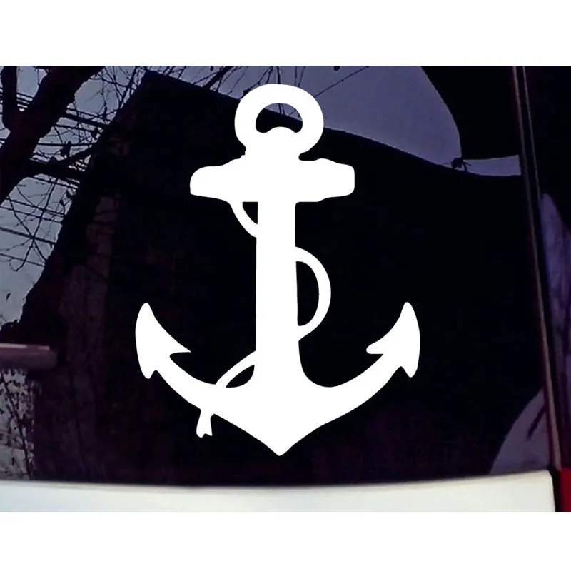 Nautical Anchor Wall Stickers Car Styling Sticker Small Computer Decals Window Decor DIY Removable Wallpaper