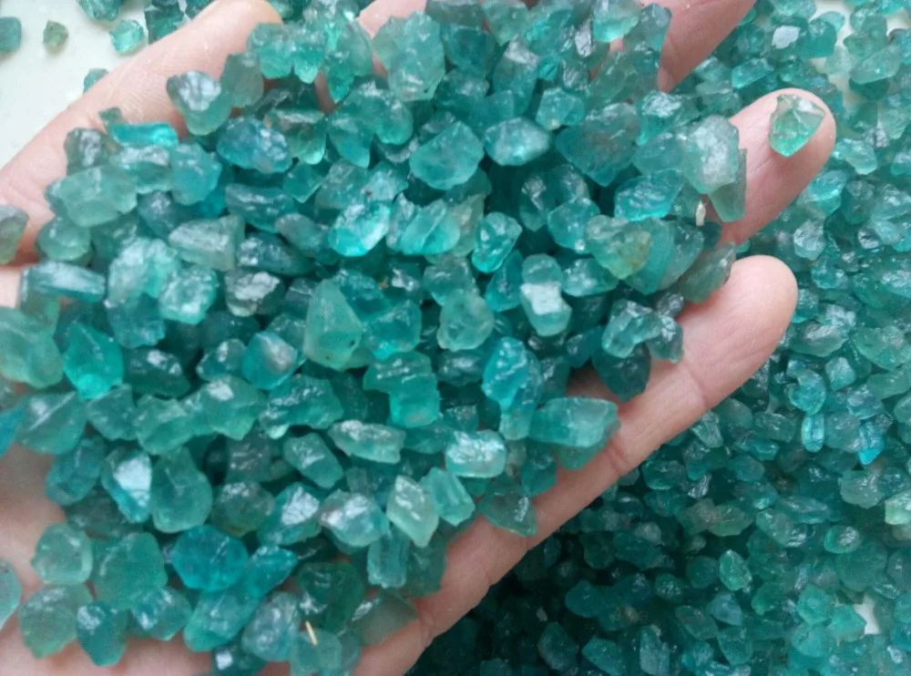 50g Blue Green Apatite Crystal Stone Natural Rough Mineral Specimen