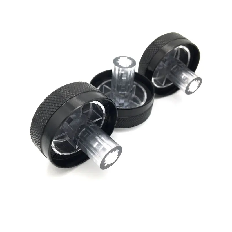 3pcs/set Aluminum Alloy Air Conditioning Knob AC Knob Heat Control Switch Button For Mazda 2 Mazda 3 Mazda 5 Mazda 6 Axela