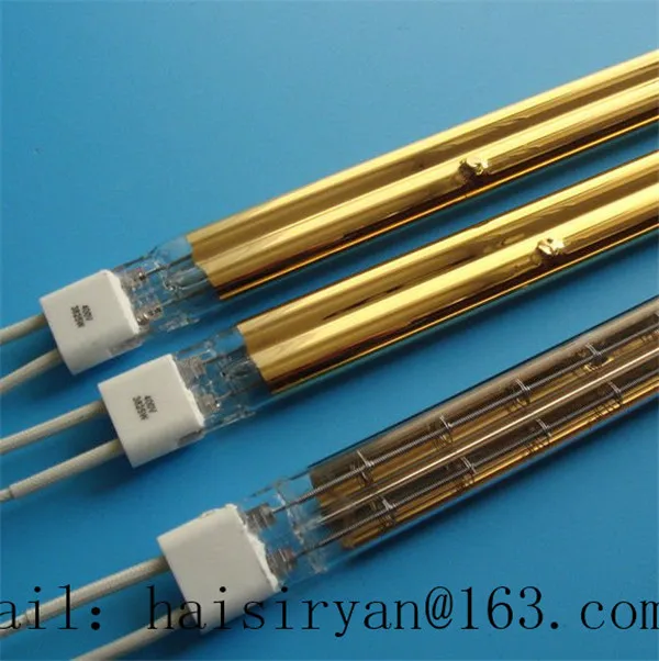 Quartz IR Heater Lamps 3000W for Glass Screen Printing