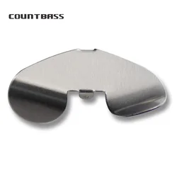 Countbass 50pcs Aluminium Tandem Buzz Blades, Prop Delta Blades,DIY Buzzbait Fishing Lures Tackle Craft