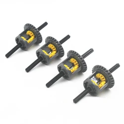 MOC Building Block Self-Locking Brick New DIFFERENTIAL GEAR PACK (PACK OF 4 COMPLETE ASSEMBLIES) compatible with Lego 62821+6589